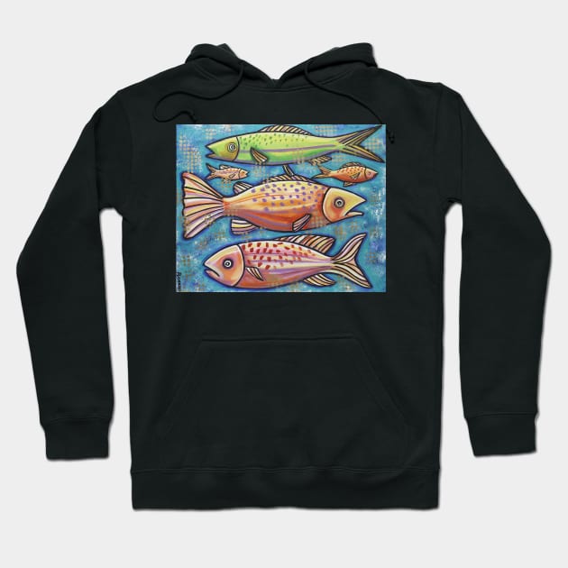 Fancy Fish Hoodie by IleneRichard